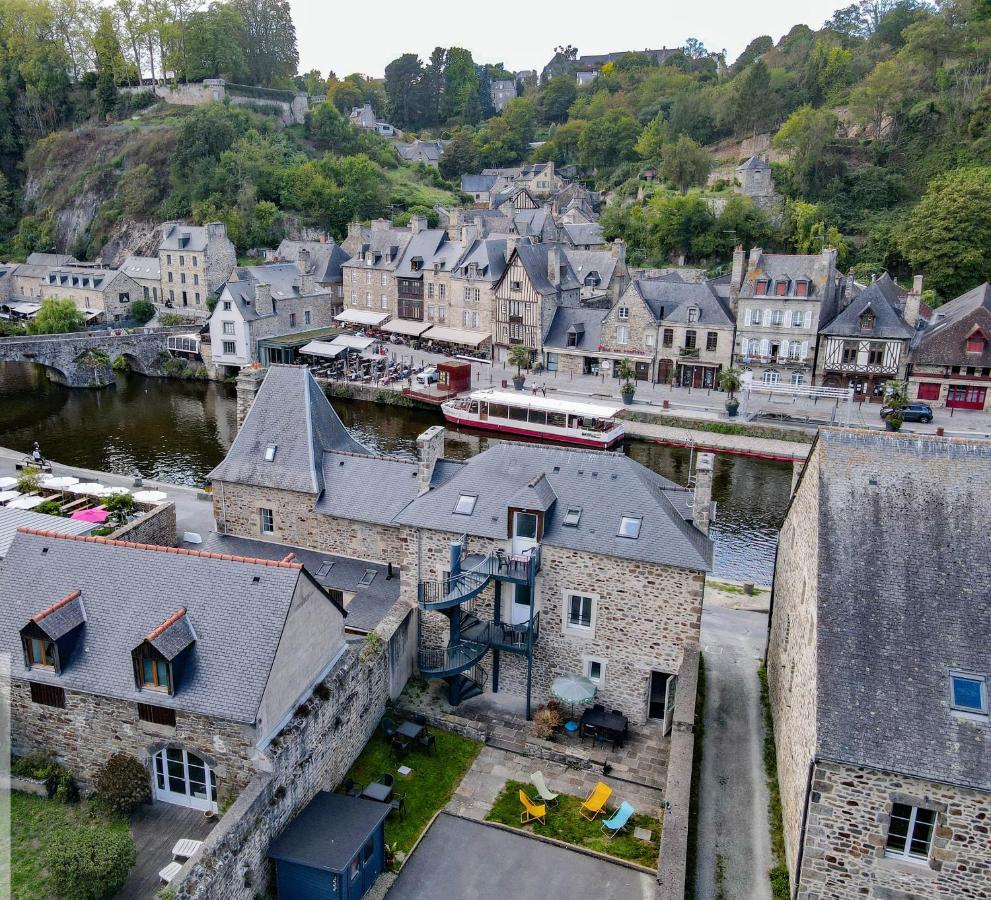 Apartamento Au Fil De L'Eau - Le Bord De Rance Dinan Exterior foto